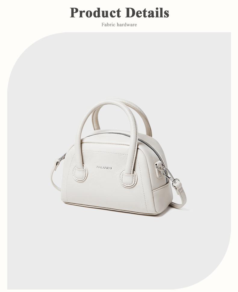 【Gia Bag】NALANDU Tas Selempang Wanita Elegan Fashion Sling Bag Bahu Cewek Kekinian Kulit OOTD Tampil Mewah