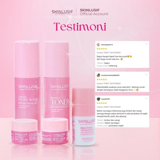 Product Introduction of SKINLUSIF SKINCARE WHITENING SERIES - Cocok untuk kulit yang susah putih 1