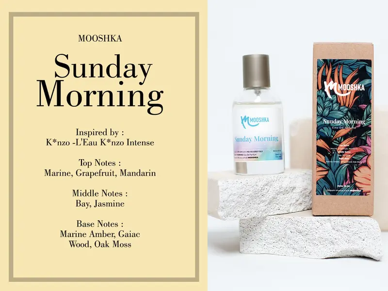Mooshka Perfume Sunday Morning Eau De Perfume 30ml Original 1