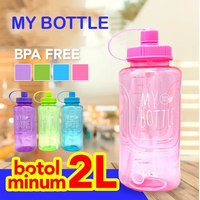 BOTOL MINUM MY BOTTLE 2 LITER BPA FREE 0