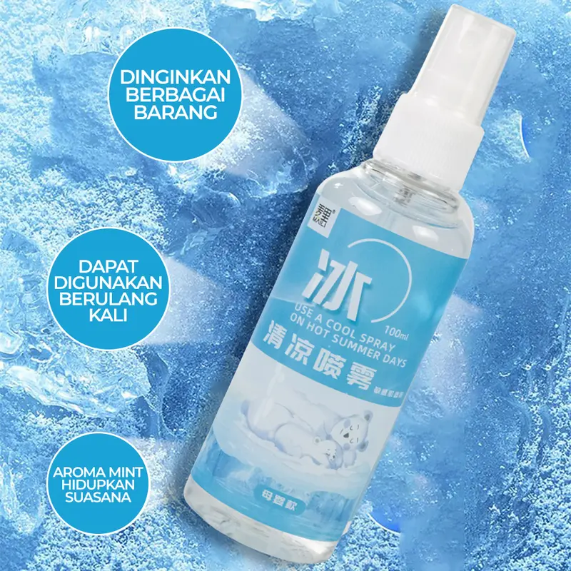 MAILI Semprotan Dingin Multifungsi Sport Cooling Spray Mint 100ml - SK108 Terbaru 1