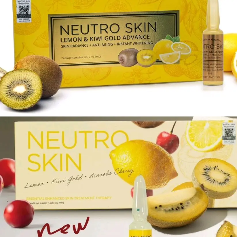 NETRO SKIN Lemon Kiwi Chery Gold Vitamin C