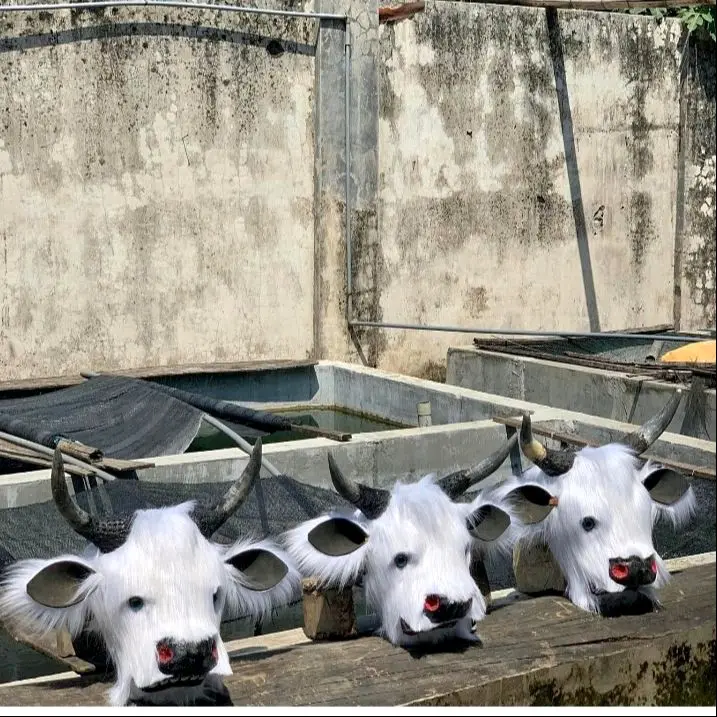 Bantengan anak bahan elastis full spon Bantengan jaranan Bantengan anak Bantengan lucu Bantengan mainan anak 2