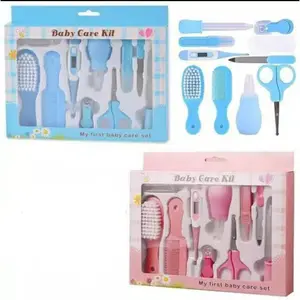 MOMS_ Baby Care Manicure Kit Set Perlengkapan Perawatan Gunting Kuku Sisir Bayi 6 in 1/10IN 1