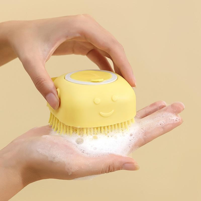 Product Introduction of Pet bathing brush, dog massage brush, pet massage gloves, cat hair removal brush, pet supplies bathing tool 9