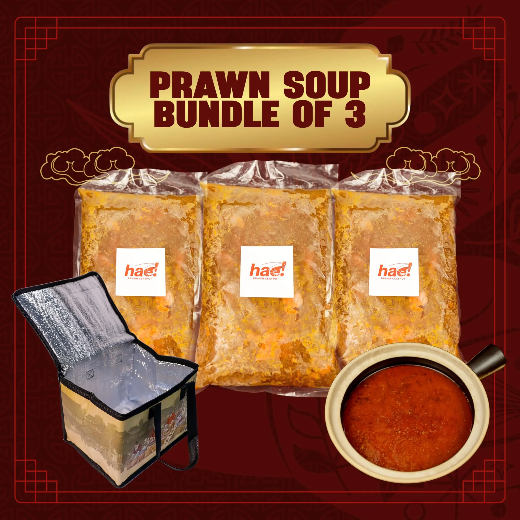 [HAE!] Signature Prawn Soup (Bundle of 3)