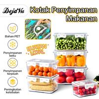 Gambar 【BELI LOKAL】Dejavu Tempat Buah Sayur Saringan Serbaguna Storage Box Multifungsi Pengering Sayuran Food Grade Kotak Penyimpanan Kulkas Dengan Tutup HLB405 - X1 Kecil dari Dejavu_NEW Kab. Tangerang 1 Tokopedia
