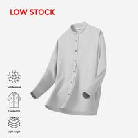 Gambar DUHA Baju Koko Flannel Lengan Panjang - Light Grey - Ghaba - L dari Duha Muslim Wear Kota Tangerang 1 Tokopedia