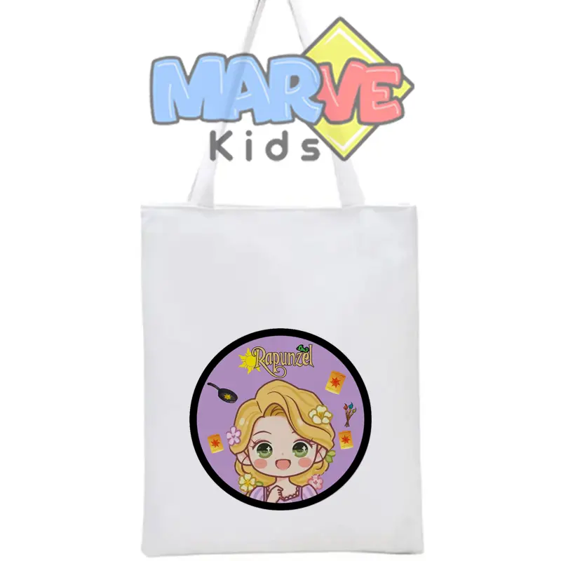 Totebag Tote Bag Princess Lucu Goodie Bag Souvenir Ulang Tahun Ultah Anak Tas Kanvas Sekolah Goodiebag 8