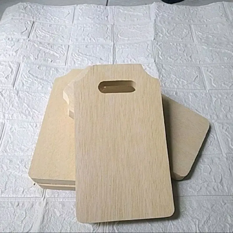 talenan kayu mahoni tebal - talenan murah - talenan mini - kitchenware 6