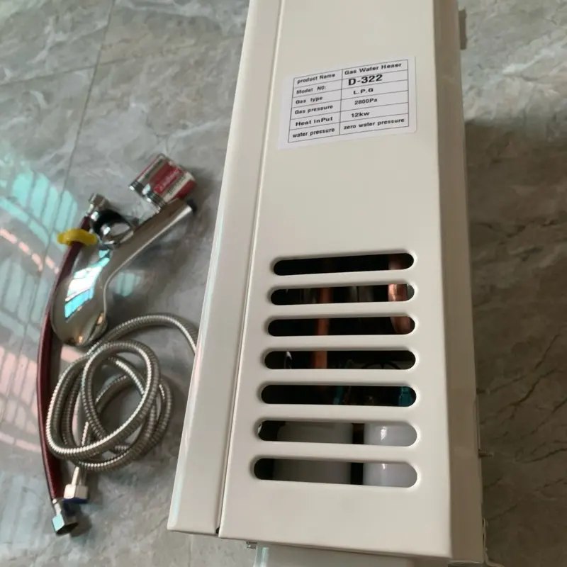 Nóng lạnh gas 10L có đồng hồ báo nhiệt 2