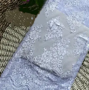 SALE MURAH Kain Brokat metalik 2 baju motif CEPLOK