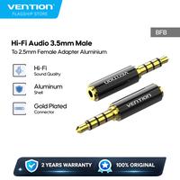 Gambar Vention Jack Audio Aux 2.5mm Female to 3.5mm Male Adapter Converter - BFB dari Vention Flagship Kota Administrasi Jakarta Utara 1 Tokopedia
