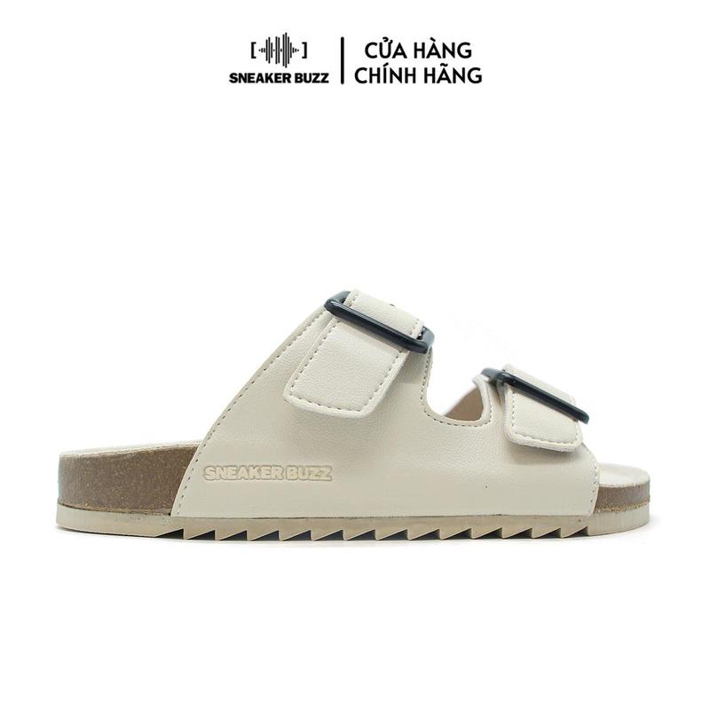 Sneaker Buzz - Dép Cork Sole Sandals Cream Unisex V2807SB04U_003