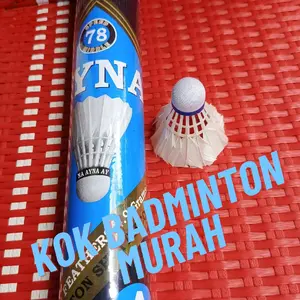 Ayna Kok Badminton Murah - Bulu Ayam Berkualitas Tinggi untuk Latihan dan Pertandingan