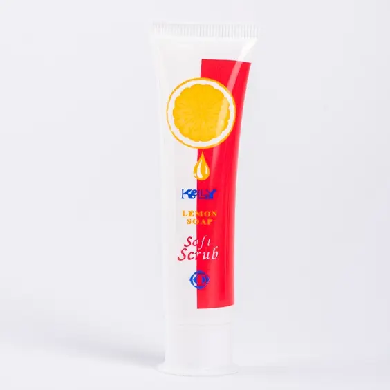 [SATUAN] Kelly Lemon Soft Scrub 75gr, 25gr, 15gr - Membantu angkat sel kulit mati 4