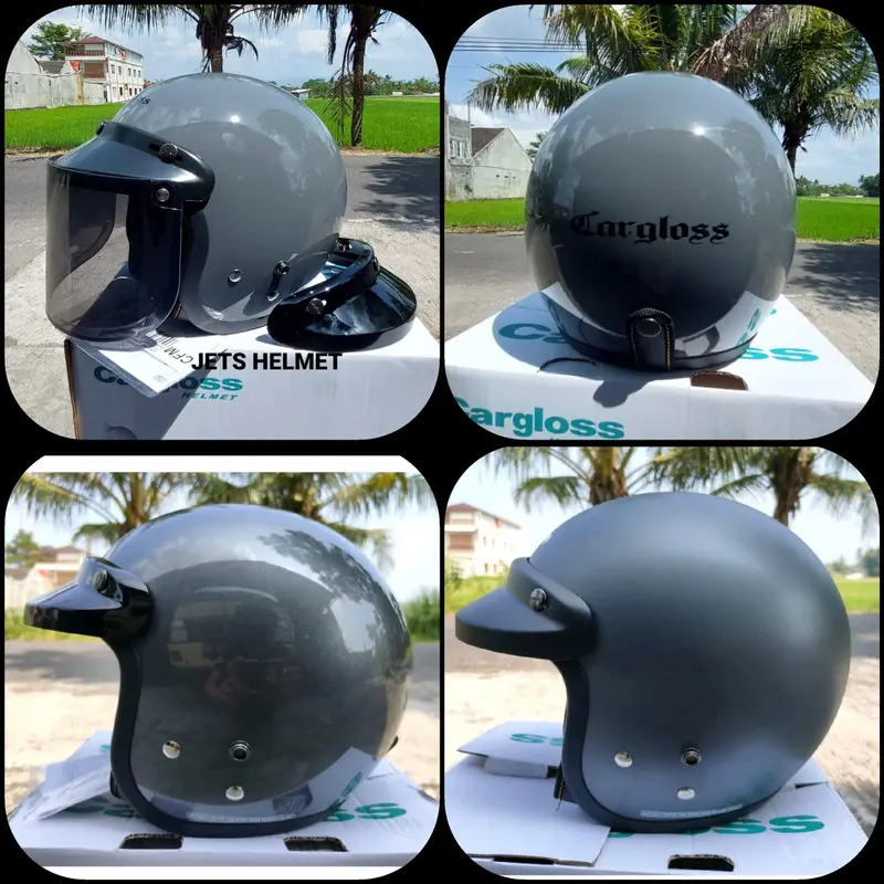 Helm Cargloss CFM Retro Original SNI /Dark Grey/Anchorgrey Glos/Anchorgrey Dof 1