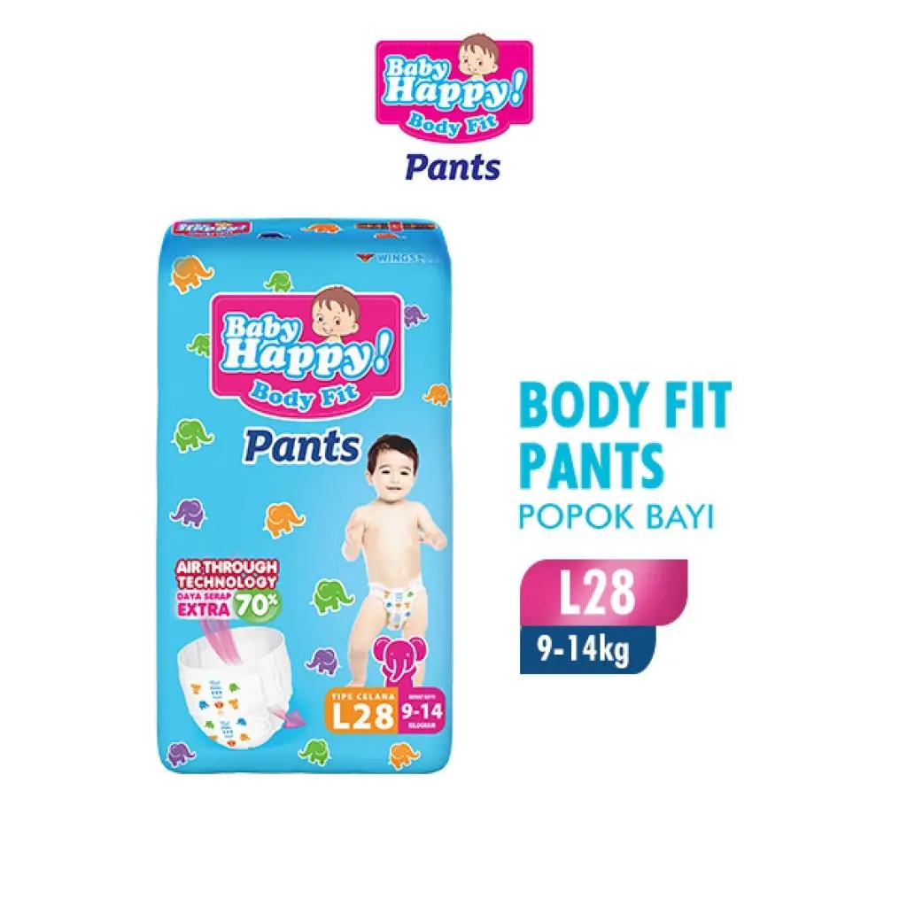 1 BALL BABY HAPPY BODY FIT PANTS