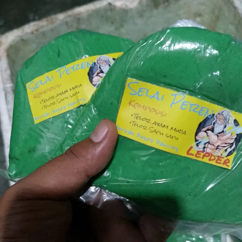 Umpan Mancing Galatama Lele selai peren hijau 0