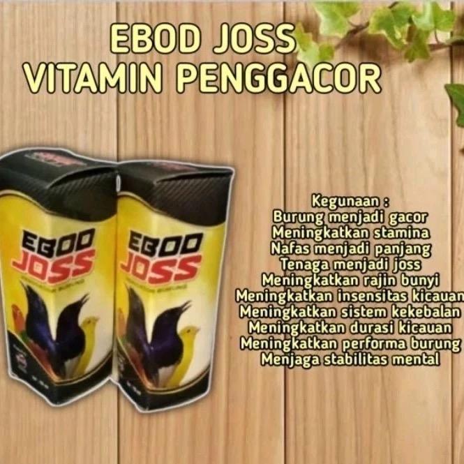 Ebod Joss vitamin penggacor burung 3