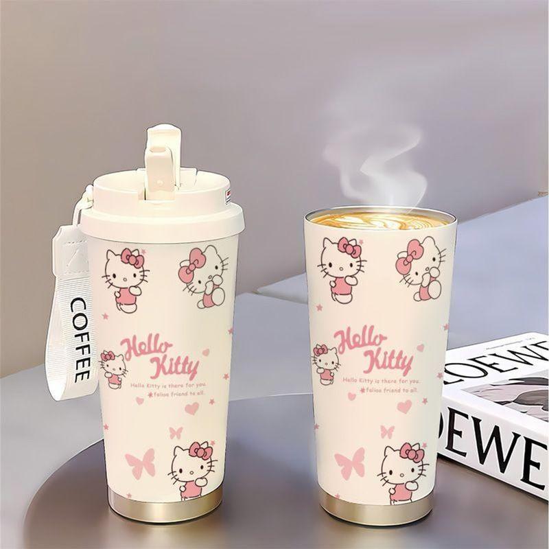  Cốc Hello Kitty Cao Cấp Màu Hồng Dễ Thương Có Ống Hút Thích Hợp Làm Việc Cốc Chân Không Sử Dụng Kép Dễ Thương Giữ Lạnh Làm Bằng Thép Không Gỉ Cốc Chống Rơi Nước Đẹp Mắt Dung Tích Lớn จอก  เก็บ ly  giữ nhiệt 