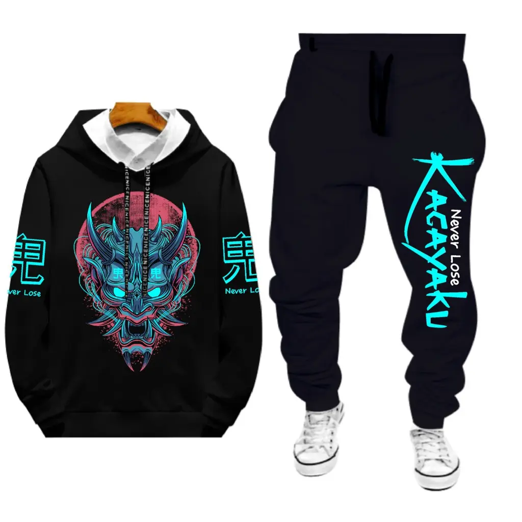 1 SET PRIA SWEATER HODDIE DAN JOGER KAGAYA