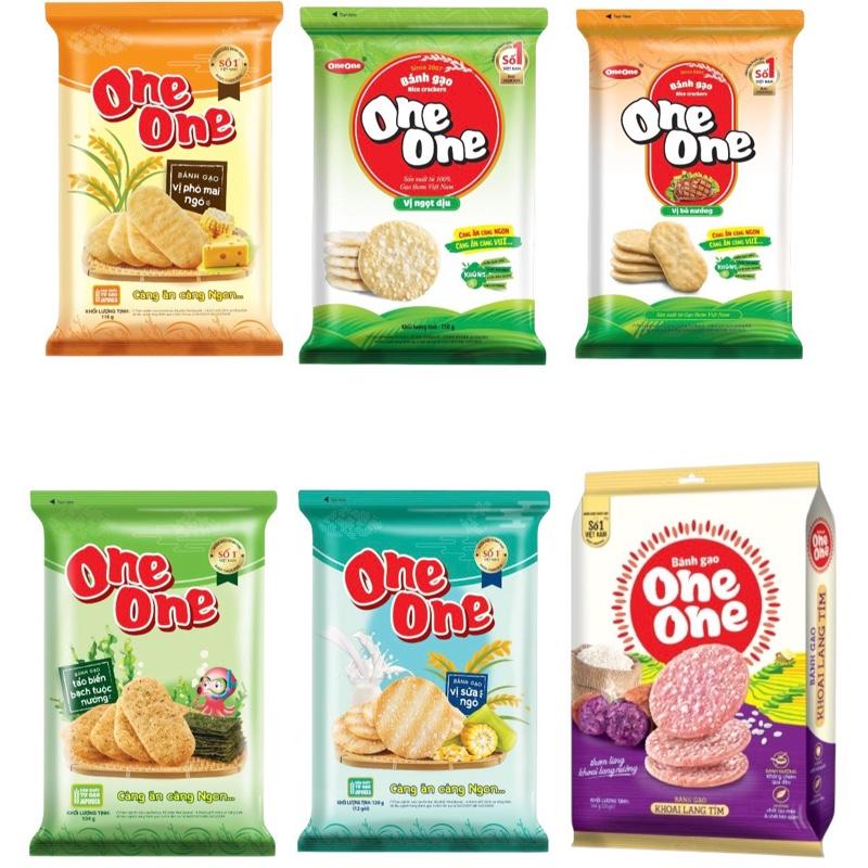 Bánh gạo One One đủ vị snack ăn vặt hay bữa phụ thật dễ dàng
