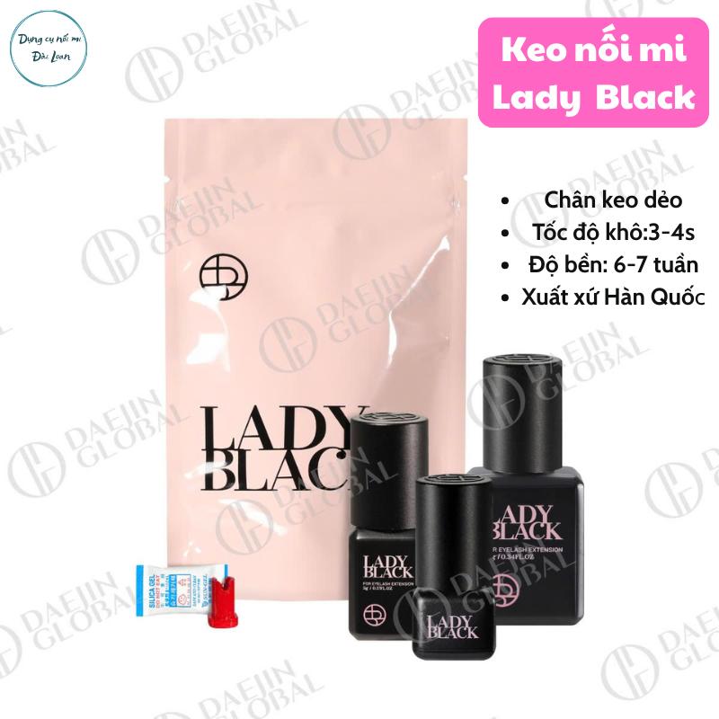  Keo nối mi Lady black - keo tạo fan - dụng cụ nối mi Lông mi giả Cosmetic Mỹ Phẩm Trang Điểm 