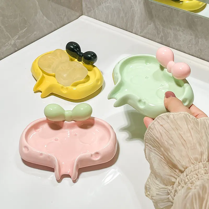 Light luxury drain soap box dish Household perforation-free toilet toilet Creative soap box shelf Bathroom storage shelf