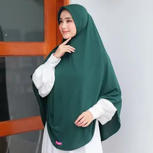Hijab Bergo Jumbo XXL | Panjang Super, Bahan Adem Premium! ukuran depan 95 belakang 105