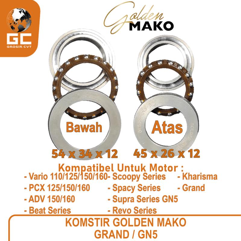 Product Introduction of Komstir Comstir Racing Standar Beat Deluxe Genio Scoopy POP Street Spacy 110 Karbu Fi eSP New Vario PCX ADV 125 150 160 Golden Mako 37