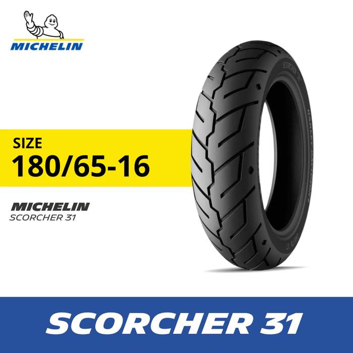 Gambar Michelin Ban Motor For HARLEY-DAVIDSON 81H Scorcher 31 - 180-65 B 16 - Spesifikasi dari Ban Motor Michelin Kota Bekasi Tokopedia
