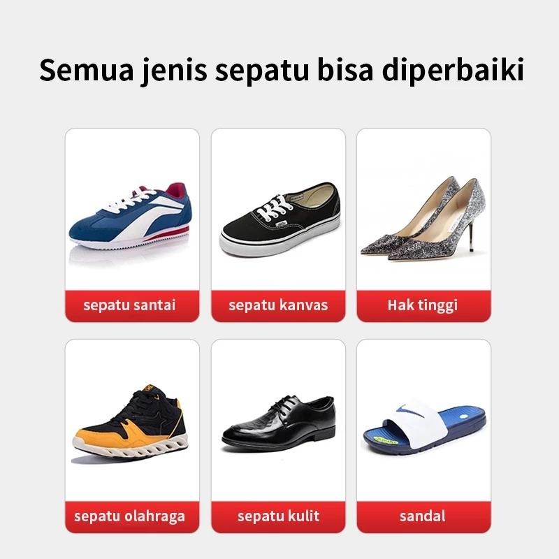 60ml Lem Sepatu Kuat Lem Serbaguna Super Kuat Cairan Penambal Sol Merekat Kuat Dan Tidak Keras