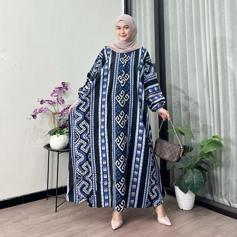 Gamis Kaftan Songket Tebal Muslimah 4