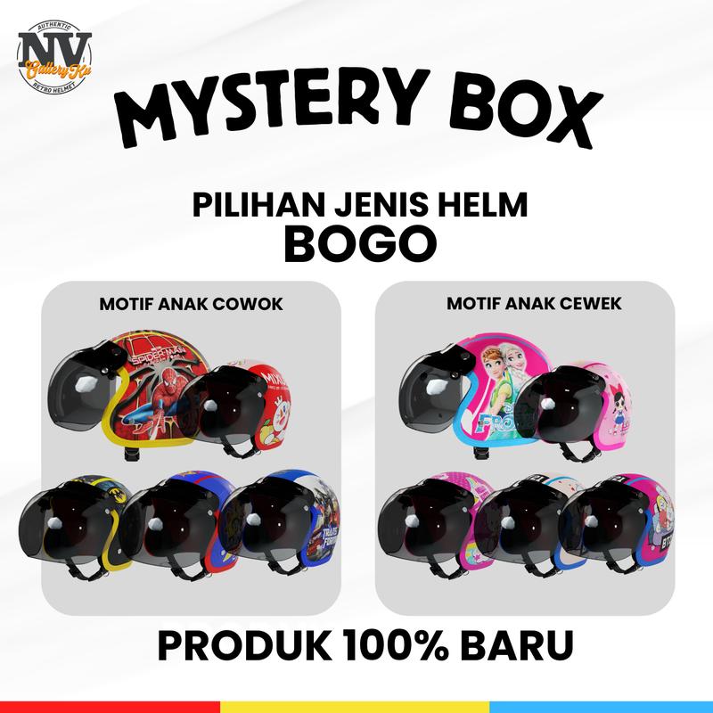PROMO CUCI GUDANG BOGO DAN CHIPS helm promo 2