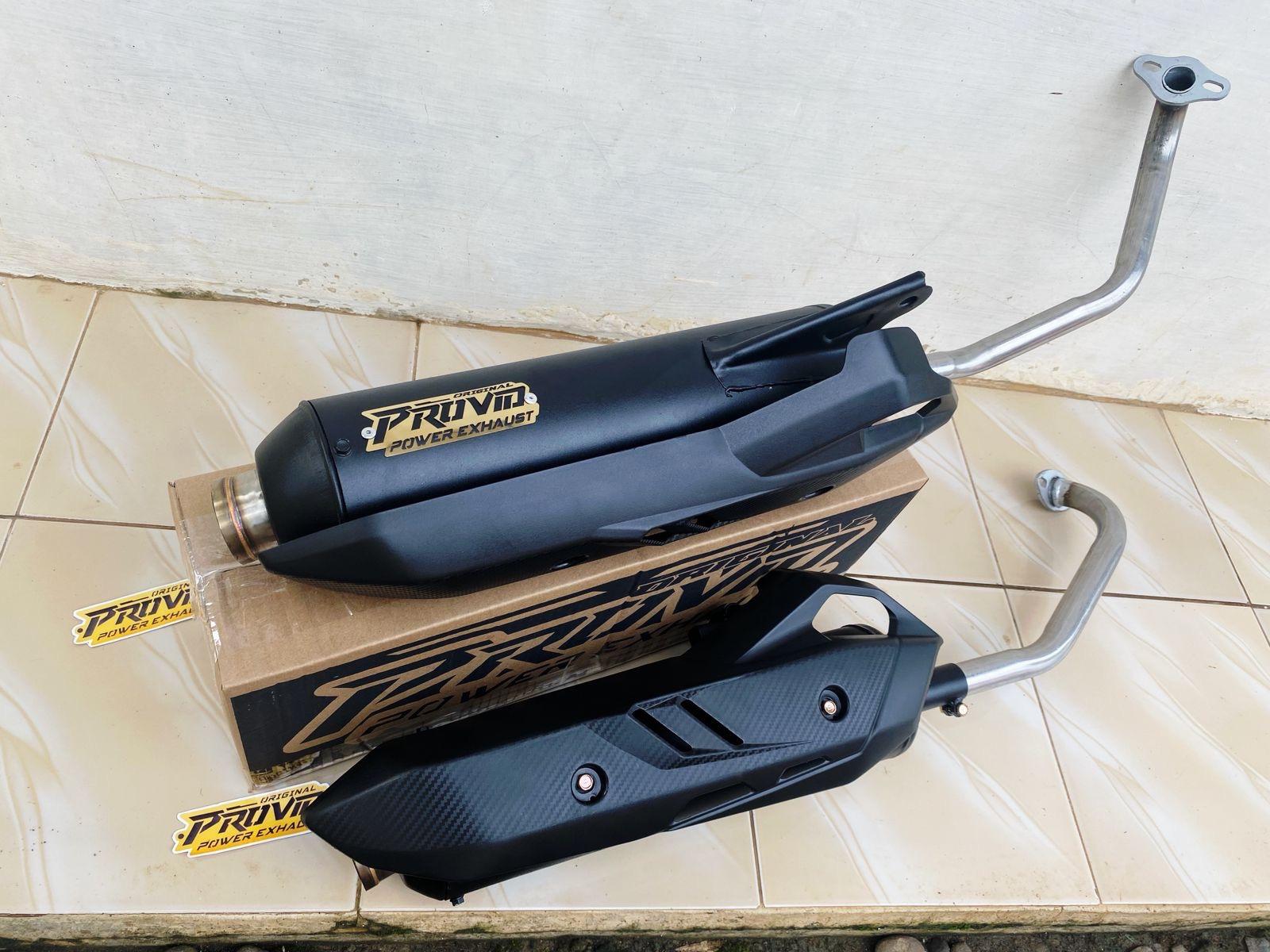Knalpot Original PROVID POWER EXHAUST tipe MS pro motor Beat vario n max pcx Aerox Mio dll