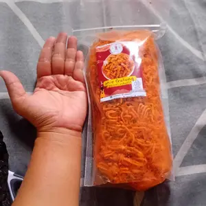 500GRAM MIE GULUNG CETAR KRISPY DAUN JERUK