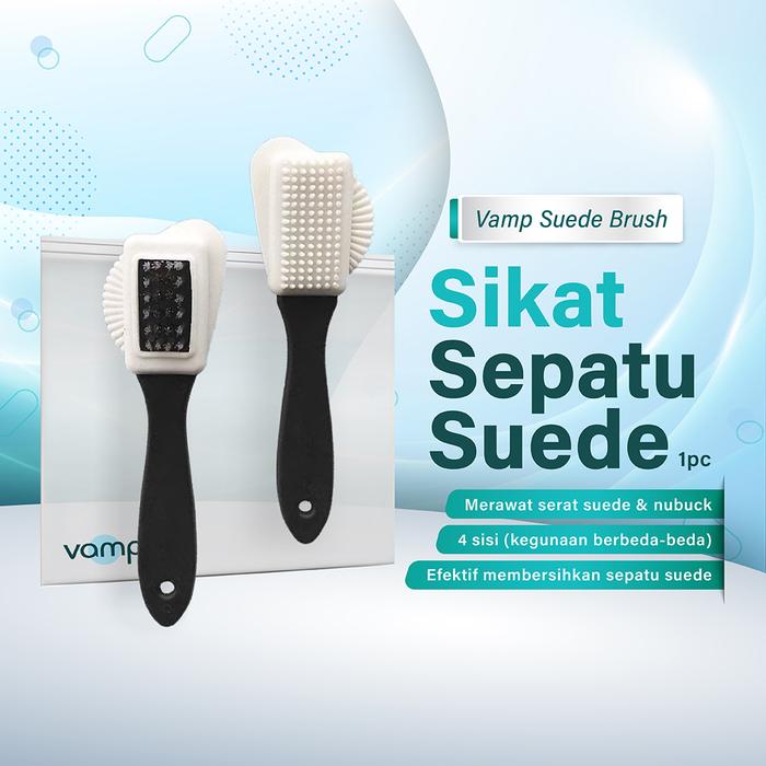 Gambar Vamp Suede Brush | Sikat Perawatan Khusus Suede & Nubuck - Suede Care - Suede brush only dari Vamp Shoe Care Kab. Tangerang Tokopedia