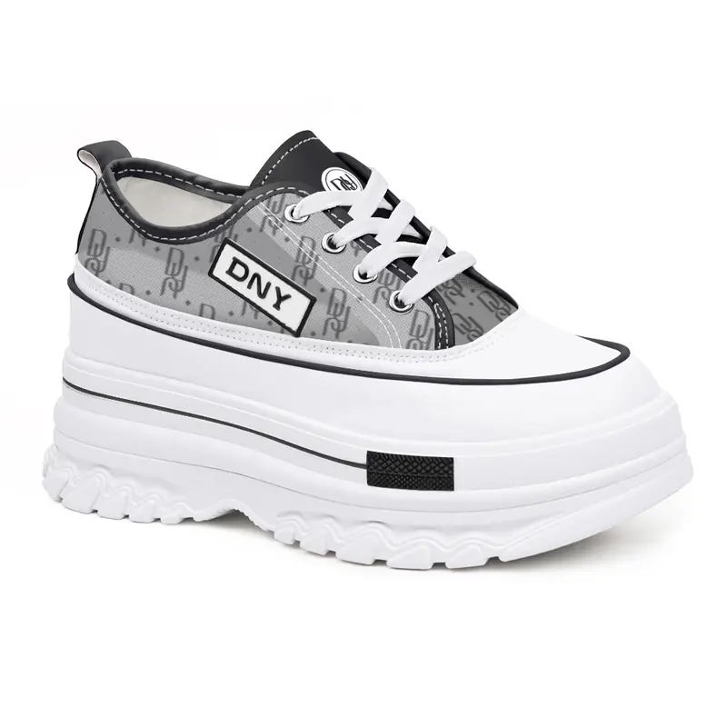 Sepatu Wanita Import Sol Tinggi Sepatu Jalan Cewek Sneakers Tinggi Modis SP-203 2