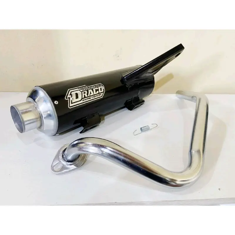 KNALPOT STANDAR DRACO +END MUFFLER PNP BUAT MOTOR BEAT FI BEAT KARBU VARIO SCOOPY MIO 3
