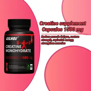 Suplemen creatine 1500 mg meningkatkan energi dan daya tahan, meningkatkan pertumbuhan otot dan mengurangi kelelahan