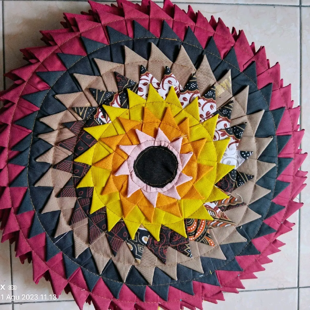 tatakan mejikom uk 30*30