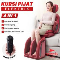 Gambar Speeds Kursi Pijat Elektrik 4 In 1 Alat Pijat Getar Leher Dan Punggung Elektrik Multifungsi 070-6 - 470mm Hitam dari Speeds Store Kota Surabaya 1 Tokopedia