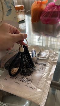 Product Review of Plat nombor telefon anti-kehilangan, rantai kunci kereta, Loket kenderaan auto, rantai kunci kulit berjalin, kad nombor telefon, Dropshipping from E** g**y b**s 0