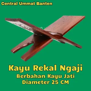 Rekal Meja Kayu Ngaji size 25 Cm