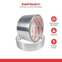 Gambar TaffPACK Lakban Aluminium Foil Tape Tahan Panas Anti Bocor - YX10 - 10M 50mm dari Taffware Official Store Kota Administrasi Jakarta Barat 1 Tokopedia