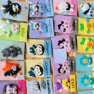 OFFICIAL TINY FRIENDS DOLL KEYCHAIN GMMTV GMMSHOP/ MERCHANDISE STARYMPICS GMMTV GMMSHOP/ OFFICIAL MASKOT GMMTV/ DOLL KEYCHAIN TINY