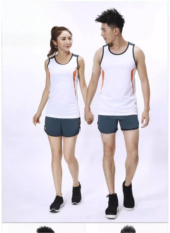 Product Introduction of Track and Field Training Wear Competition Customization Track Suit Marathon Suit Vest Sleeveless Quick-Drying Sports Running 9