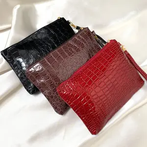 MARIONE - Clutch Croco GLossy 1KG BISA 26 PCS SERBAGUNA BAHAN AWET Handbag Wanita Clutch Wanita L1