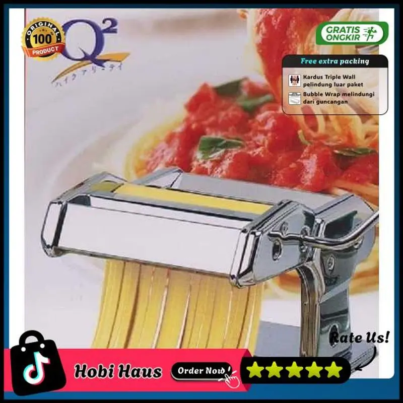 Gilingan Mie Pasta Maker Molen Penggiling Kulit Pangsit 0